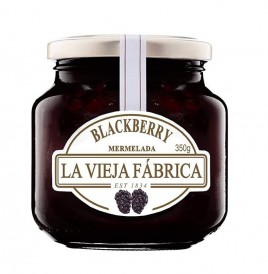 La Vieja Fabrica Blackberry Marmelada (Jam)  Glass Jar  350 grams